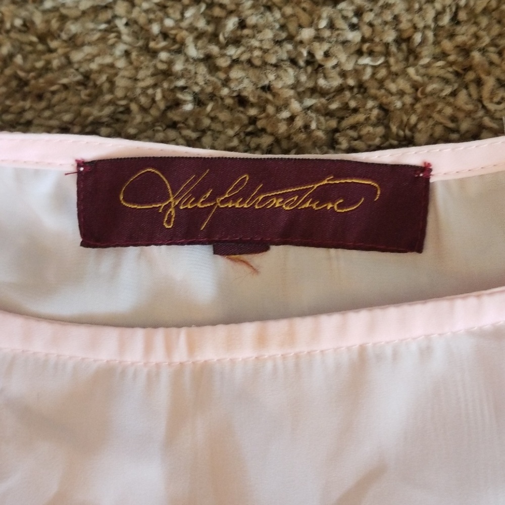 Hal Rubenstein Pink Polyester Blouse - image 3